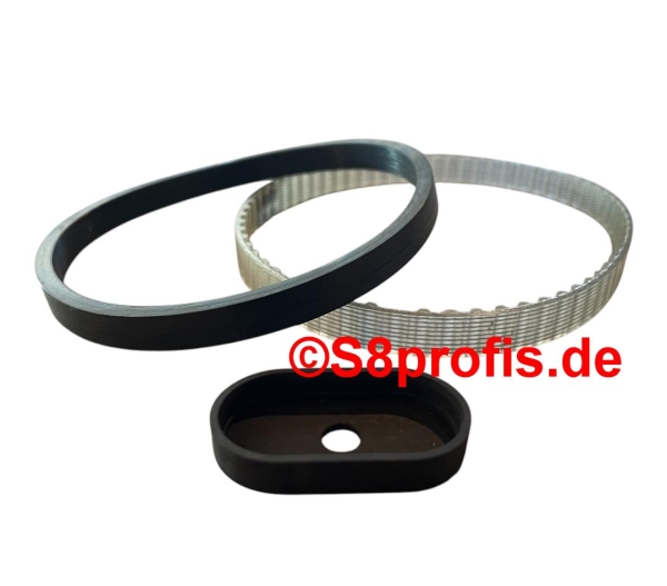 P7 / P6 Riemen Set + Deckel für Fetttank, für Bauer P7 und P6 Projektoren